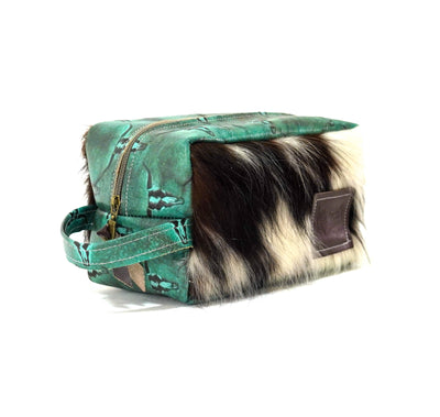 Dutton - Tricolor w/ Royston Skulls-Dutton-Western-Cowhide-Bags-Handmade-Products-Gifts-Dancing Cactus Designs