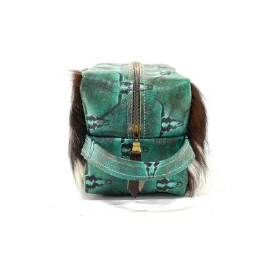 Dutton - Tricolor w/ Royston Skulls-Dutton-Western-Cowhide-Bags-Handmade-Products-Gifts-Dancing Cactus Designs
