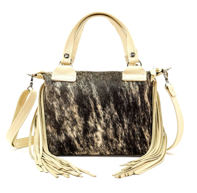 Fancy Annie - Light Brindle w/ No Embossed-Fancy Annie-Western-Cowhide-Bags-Handmade-Products-Gifts-Dancing Cactus Designs