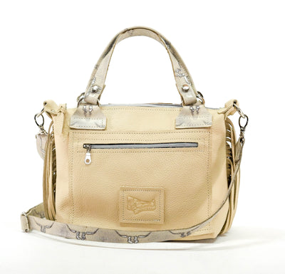 Fancy Annie - Tricolor w/ Ghost Skulls-Fancy Annie-Western-Cowhide-Bags-Handmade-Products-Gifts-Dancing Cactus Designs