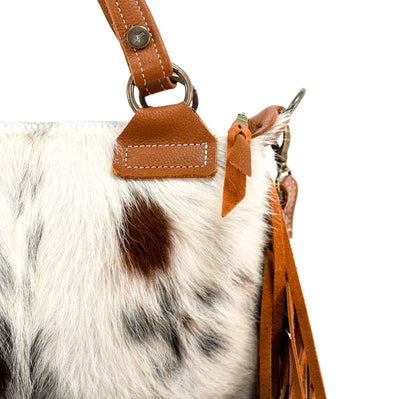 Fancy Annie - Tricolor w/ No Embossed-Fancy Annie-Western-Cowhide-Bags-Handmade-Products-Gifts-Dancing Cactus Designs