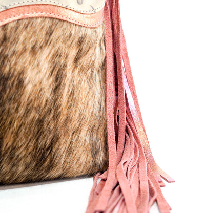 Fancy Oakley - Brindle w/ Ghost Skulls-Fancy Oakley-Western-Cowhide-Bags-Handmade-Products-Gifts-Dancing Cactus Designs