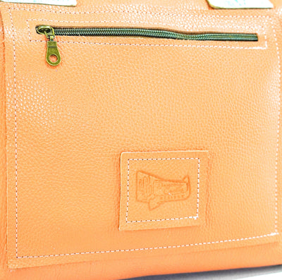 Fancy Oakley - Brindle w/ Ghost Skulls-Fancy Oakley-Western-Cowhide-Bags-Handmade-Products-Gifts-Dancing Cactus Designs