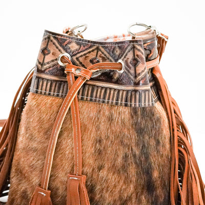 Gabby - Brindle w/ Cowboy Navajo-Gabby-Western-Cowhide-Bags-Handmade-Products-Gifts-Dancing Cactus Designs