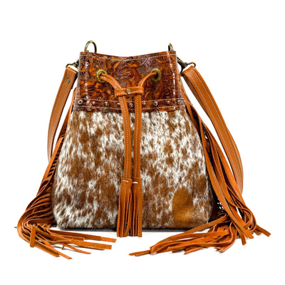 Gabby - Longhorn w/ Brandy Tool-Gabby-Western-Cowhide-Bags-Handmade-Products-Gifts-Dancing Cactus Designs