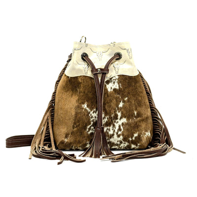 Gabby - Oil Spot w/ Ghost Skulls-Gabby-Western-Cowhide-Bags-Handmade-Products-Gifts-Dancing Cactus Designs