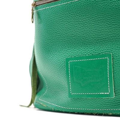 Gabby - Peppered Salt w/ Antique Jumbo Croc-Gabby-Western-Cowhide-Bags-Handmade-Products-Gifts-Dancing Cactus Designs