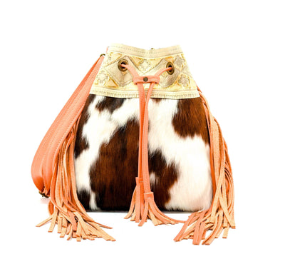 Gabby - Tricolor w/ Golden Hills Navajo-Gabby-Western-Cowhide-Bags-Handmade-Products-Gifts-Dancing Cactus Designs