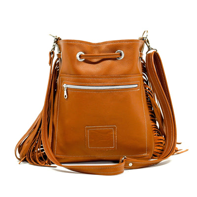 Gabby - Tricolor w/ Wyoming Tool-Gabby-Western-Cowhide-Bags-Handmade-Products-Gifts-Dancing Cactus Designs