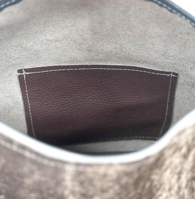 June - Brindle w/ No Embossed-June-Western-Cowhide-Bags-Handmade-Products-Gifts-Dancing Cactus Designs
