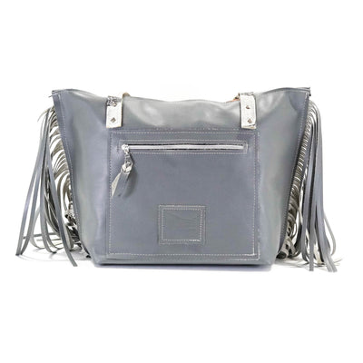 June - Brindle w/ Smoke Show Skulls-June-Western-Cowhide-Bags-Handmade-Products-Gifts-Dancing Cactus Designs