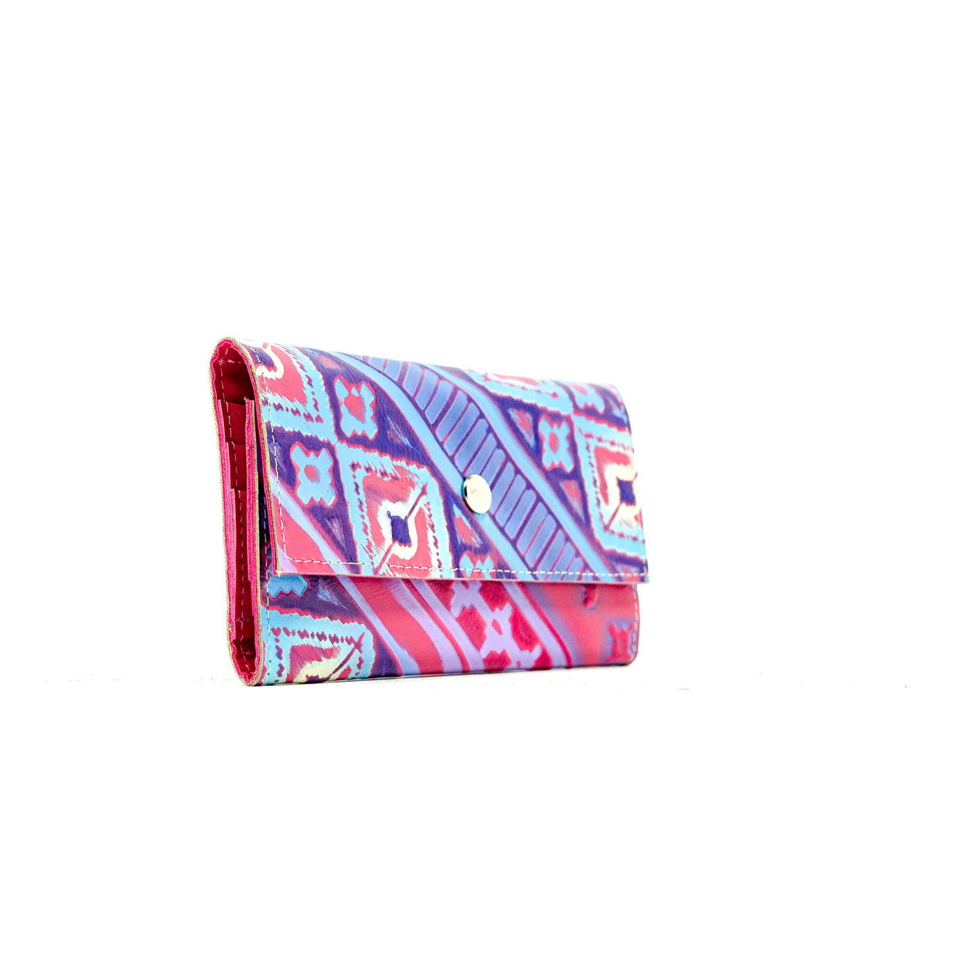 Kacey Wallet - All Embossed w/ Unicorn Navajo-Kacey Wallet-Western-Cowhide-Bags-Handmade-Products-Gifts-Dancing Cactus Designs