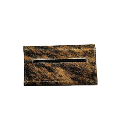 Kacey Wallet - Brindle w/ Moab Aztec-Kacey Wallet-Western-Cowhide-Bags-Handmade-Products-Gifts-Dancing Cactus Designs