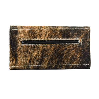 Kacey Wallet - Brindle w/ Moab Aztec-Kacey Wallet-Western-Cowhide-Bags-Handmade-Products-Gifts-Dancing Cactus Designs