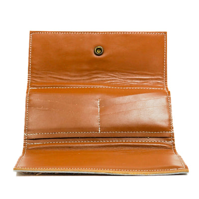 Kacey Wallet - Brindle w/ Moab Aztec-Kacey Wallet-Western-Cowhide-Bags-Handmade-Products-Gifts-Dancing Cactus Designs