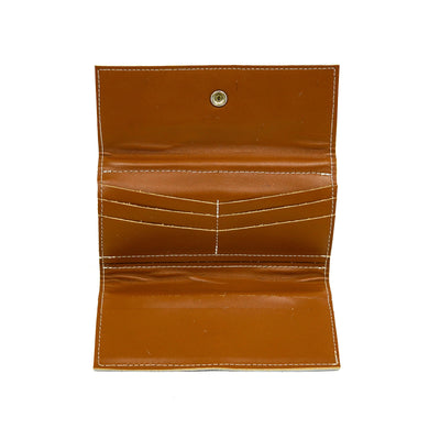 Kacey Wallet - Dusty Brindle w/ Honey Tool-Kacey Wallet-Western-Cowhide-Bags-Handmade-Products-Gifts-Dancing Cactus Designs