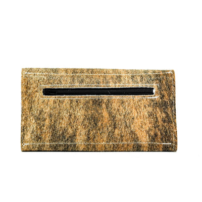 Kacey Wallet - Exotic Brindle w/ Smokeshow Driftwood-Kacey Wallet-Western-Cowhide-Bags-Handmade-Products-Gifts-Dancing Cactus Designs