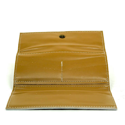 Kacey Wallet - Longhorn w/ Copper Penny Aztec-Kacey Wallet-Western-Cowhide-Bags-Handmade-Products-Gifts-Dancing Cactus Designs