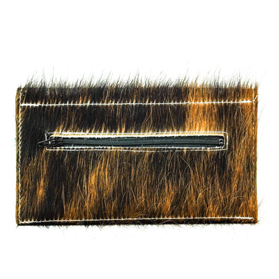 Kacey Wallet - Tricolor w/ Cocoa Navajo-Kacey Wallet-Western-Cowhide-Bags-Handmade-Products-Gifts-Dancing Cactus Designs