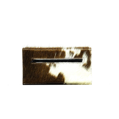 Kacey Wallet - Tricolor w/ Royston Aztec-Kacey Wallet-Western-Cowhide-Bags-Handmade-Products-Gifts-Dancing Cactus Designs