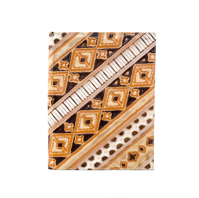 Large Notepad Cover - All Embossed w/ Apache Navajo-Large Notepad Cover-Western-Cowhide-Bags-Handmade-Products-Gifts-Dancing Cactus Designs