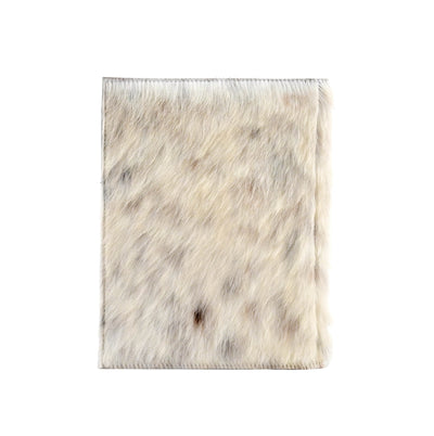Large Notepad Cover - Tricolor w/ No Embossed-Large Notepad Cover-Western-Cowhide-Bags-Handmade-Products-Gifts-Dancing Cactus Designs
