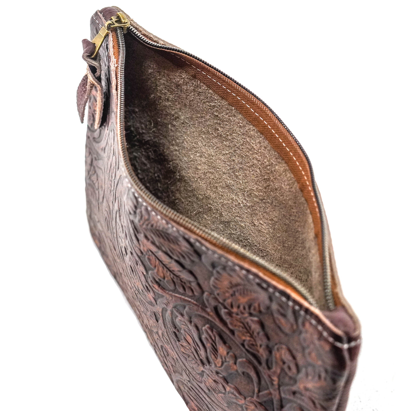 Mega Organizer - All Embossed w/ Cowboy Tool-Mega Organizer-Western-Cowhide-Bags-Handmade-Products-Gifts-Dancing Cactus Designs