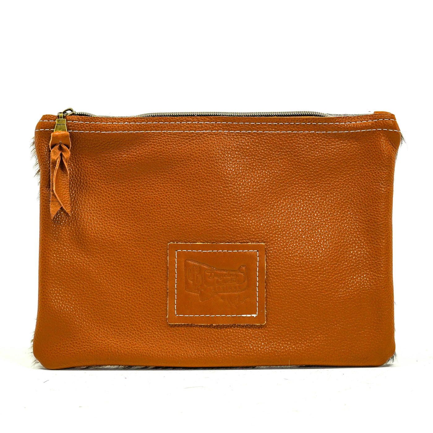 Mega Organizer - Brindle w/ Honey Tool-Mega Organizer-Western-Cowhide-Bags-Handmade-Products-Gifts-Dancing Cactus Designs