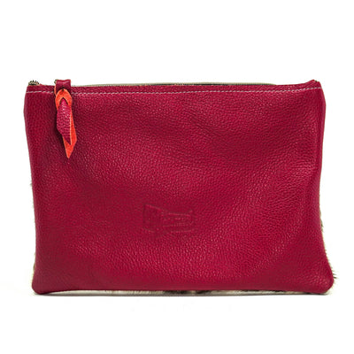 Mega Organizer - Longhorn w/ Burgundy Croc-Mega Organizer-Western-Cowhide-Bags-Handmade-Products-Gifts-Dancing Cactus Designs