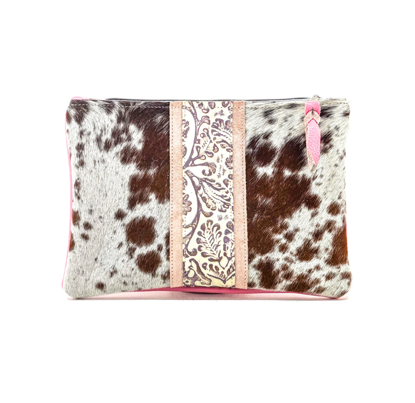 Mega Organizer - Longhorn w/ Twilight Tool-Mega Organizer-Western-Cowhide-Bags-Handmade-Products-Gifts-Dancing Cactus Designs