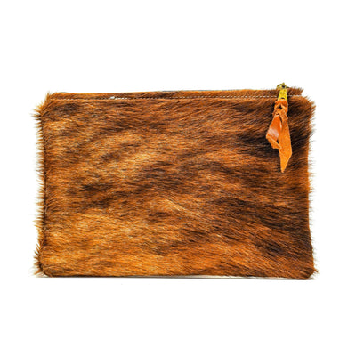 Mega Organizer - Red Brindle w/ No Embossed-Mega Organizer-Western-Cowhide-Bags-Handmade-Products-Gifts-Dancing Cactus Designs
