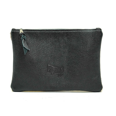 Mega Organizer - Tricolor w/ Onyx Roses-Mega Organizer-Western-Cowhide-Bags-Handmade-Products-Gifts-Dancing Cactus Designs