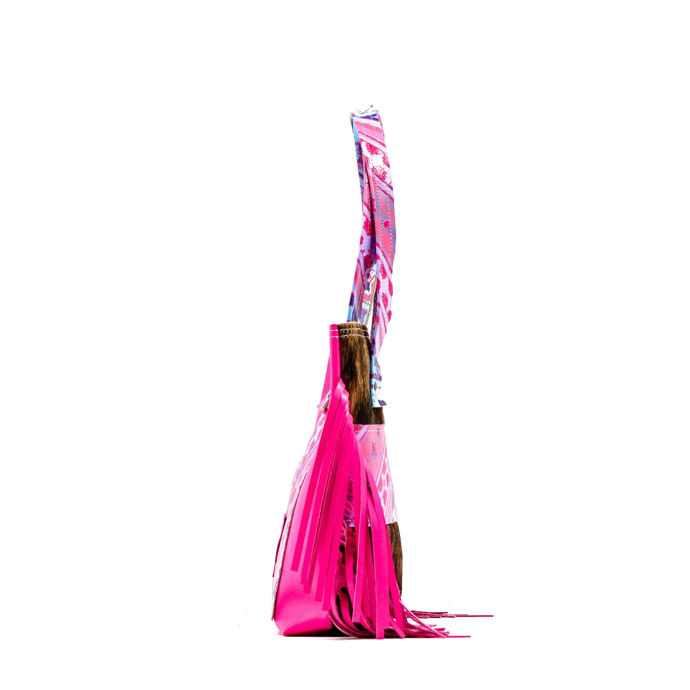 Mini Trisha - Dark Brindle w/ Unicorn Navajo-Mini Trisha-Western-Cowhide-Bags-Handmade-Products-Gifts-Dancing Cactus Designs