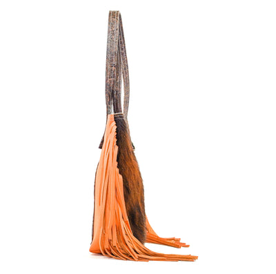 Mini Trisha - Tricolor w/ No Embossed-Mini Trisha-Western-Cowhide-Bags-Handmade-Products-Gifts-Dancing Cactus Designs