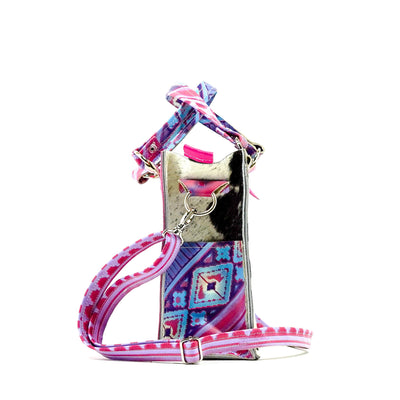 Minnie Pearl - Black & White w/ Unicorn Navajo-Minnie Pearl-Western-Cowhide-Bags-Handmade-Products-Gifts-Dancing Cactus Designs