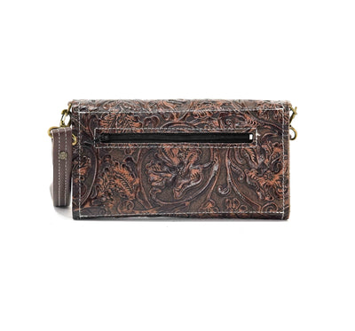 Miranda - All Embossed w/ Cowboy tool-Miranda-Western-Cowhide-Bags-Handmade-Products-Gifts-Dancing Cactus Designs