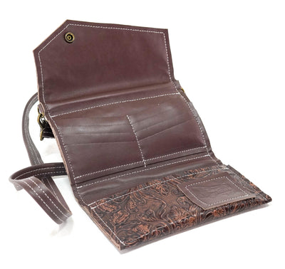 Miranda - All Embossed w/ Cowboy tool-Miranda-Western-Cowhide-Bags-Handmade-Products-Gifts-Dancing Cactus Designs