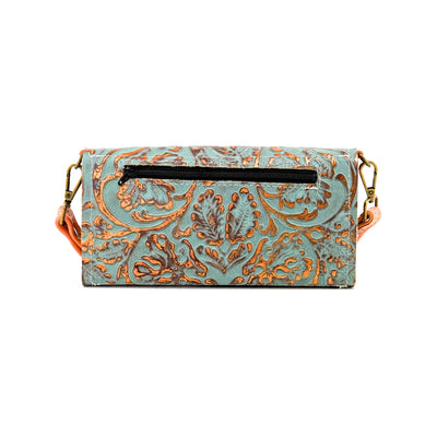 Miranda - All Embossed w/ Sierra Tool-Miranda-Western-Cowhide-Bags-Handmade-Products-Gifts-Dancing Cactus Designs