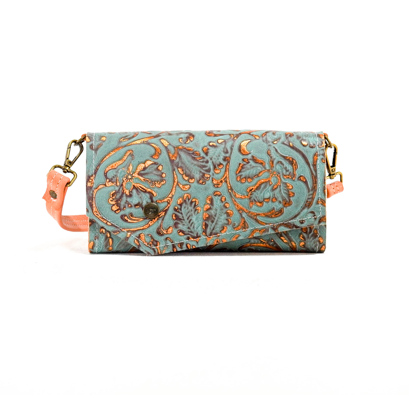 Miranda - All Embossed w/ Sierra Tool-Miranda-Western-Cowhide-Bags-Handmade-Products-Gifts-Dancing Cactus Designs