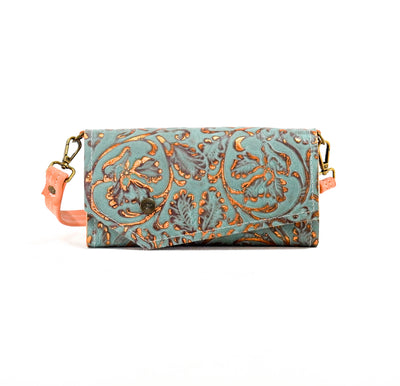 Miranda - All Embossed w/ Sierra Tool-Miranda-Western-Cowhide-Bags-Handmade-Products-Gifts-Dancing Cactus Designs