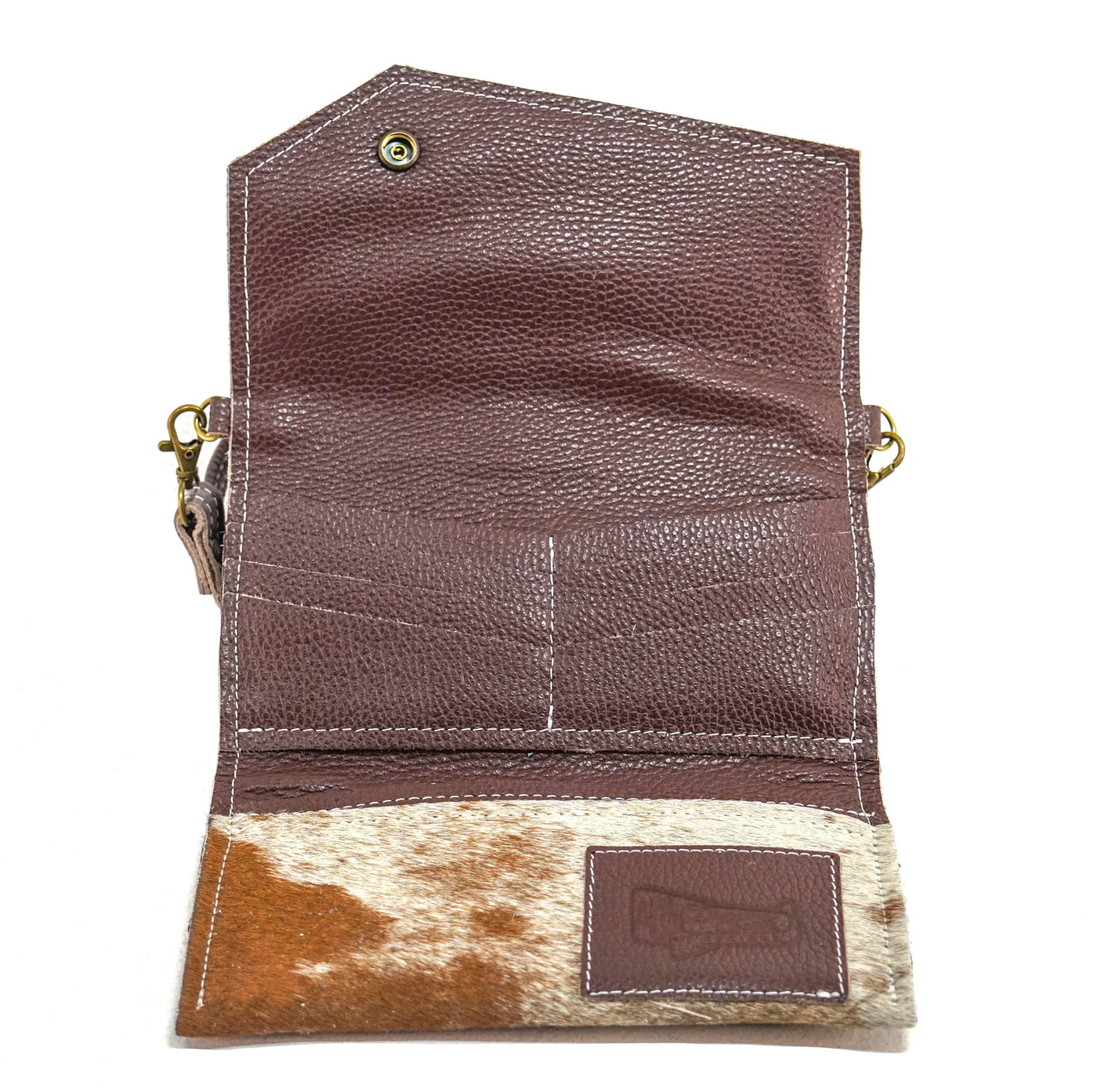 Miranda - Longhorn w/ Mustang Leather-Miranda-Western-Cowhide-Bags-Handmade-Products-Gifts-Dancing Cactus Designs