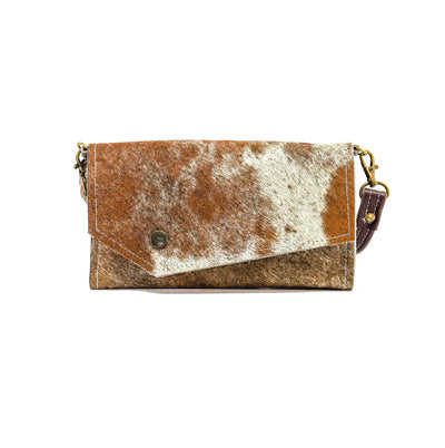 Miranda - Longhorn w/ Mustang Leather-Miranda-Western-Cowhide-Bags-Handmade-Products-Gifts-Dancing Cactus Designs