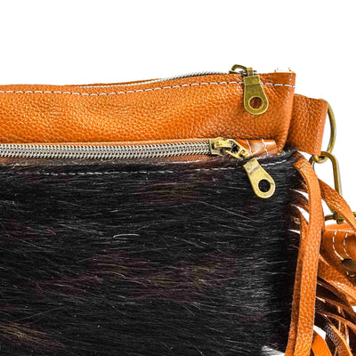 Miss Kitty - Red Brindle w/ Dulce De Leche Leather-Miss Kitty-Western-Cowhide-Bags-Handmade-Products-Gifts-Dancing Cactus Designs
