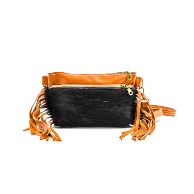 Miss Kitty - Red Brindle w/ Dulce De Leche Leather-Miss Kitty-Western-Cowhide-Bags-Handmade-Products-Gifts-Dancing Cactus Designs