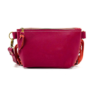 Miss Kitty - Roan w/ Red Pebble Leather-Miss Kitty-Western-Cowhide-Bags-Handmade-Products-Gifts-Dancing Cactus Designs