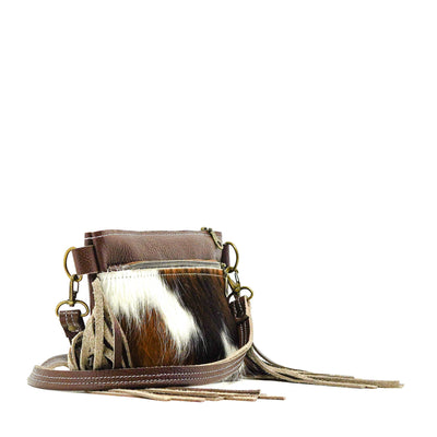 Miss Kitty - Tricolor w/ No Embossed-Miss Kitty-Western-Cowhide-Bags-Handmade-Products-Gifts-Dancing Cactus Designs