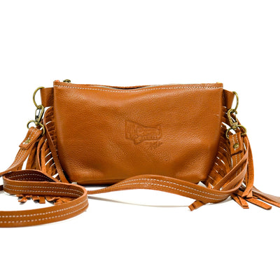 Miss Kitty - Wyoming Tool w/ Dulce De Leche Leather-Miss Kitty-Western-Cowhide-Bags-Handmade-Products-Gifts-Dancing Cactus Designs