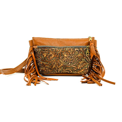 Miss Kitty - Wyoming Tool w/ Dulce De Leche Leather-Miss Kitty-Western-Cowhide-Bags-Handmade-Products-Gifts-Dancing Cactus Designs