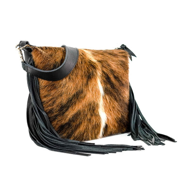 Oakley - Brindle w/ No Embossed-Oakley-Western-Cowhide-Bags-Handmade-Products-Gifts-Dancing Cactus Designs