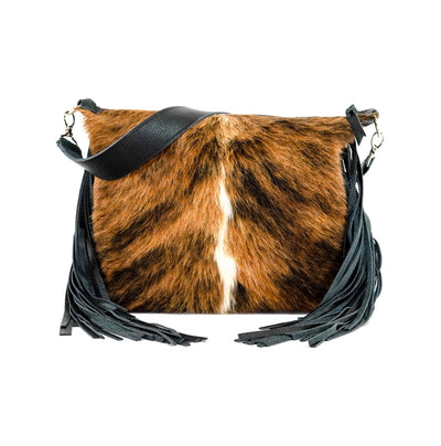 Oakley - Brindle w/ No Embossed-Oakley-Western-Cowhide-Bags-Handmade-Products-Gifts-Dancing Cactus Designs